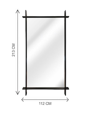 Espejo rectangular Lune Art Gallery