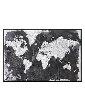 Accesorio decorativo Cuadros Jr Mapa del mundo