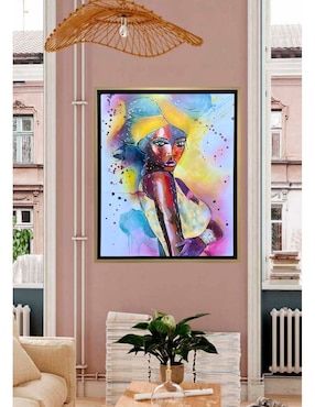 Pintura Nadjela técnica mixta Lune Art Gallery Rostros