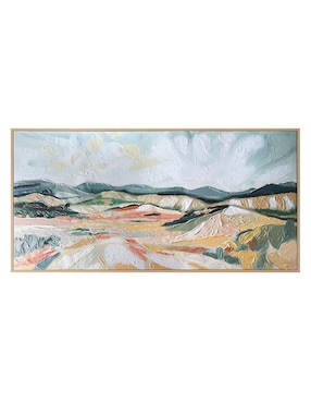 Accesorio decorativo Cuadros Jr Paisaje bermellon