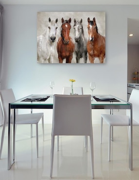 Pintura Amigos técnica acrílico Cuadros Jr Animales