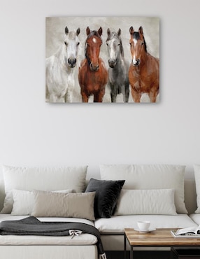 Pintura Amigos técnica acrílico Cuadros Jr Animales