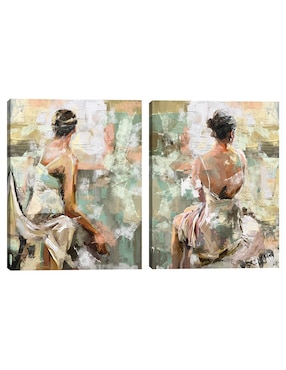 Pintura Intuicion I técnica mixta Cuadros Jr