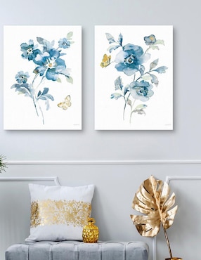 Pintura Blues of Summer I técnica mixta Cuadros Jr