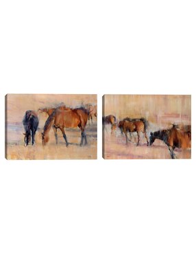 Pintura Kentucky Mañana I técnica mixta Cuadros Jr