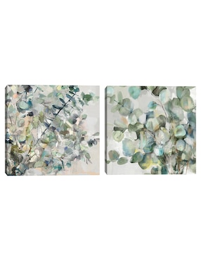 Pintura Verduras Escenciales técnica mixta Cuadros Jr