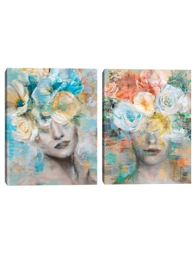 Pintura Aura técnica mixta Cuadros Jr Aura II