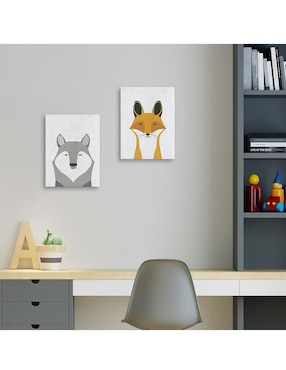 Pintura Zorruno técnica mixta Cuadros Jr