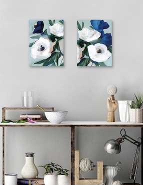 Pintura Eterna Primavera I técnica mixta Cuadros Jr