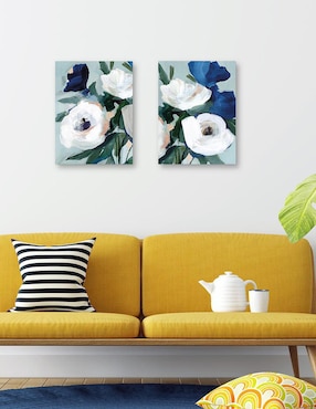 Pintura Eterna Primavera I técnica mixta Cuadros Jr