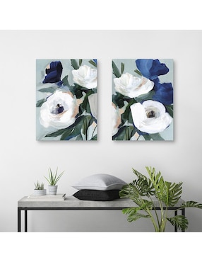Pintura Eterna Primavera I técnica mixta Cuadros Jr