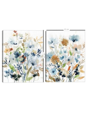 Pintura Holland Spring Mix I técnica mixta Cuadros Jr