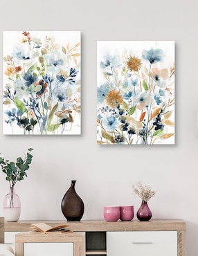Pintura Holland Spring Mix I técnica mixta Cuadros Jr