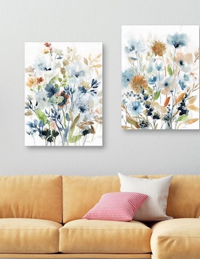 Pintura Holland Spring Mix I técnica mixta Cuadros Jr