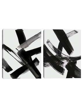 Pintura Magia Negra II técnica mixta Cuadros Jr