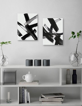 Pintura Magia Negra II técnica mixta Cuadros Jr