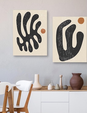 Pintura Mod Matisse Circle técnica mixta Cuadros Jr
