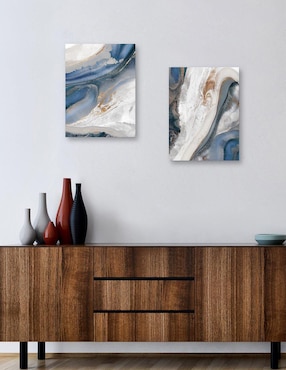 Pintura El Cielo de Plata II técnica mixta Cuadros Jr