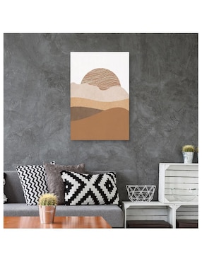 Pintura Amanecer gráfico técnica impresión Cuadros Jr Amanecer gráfico