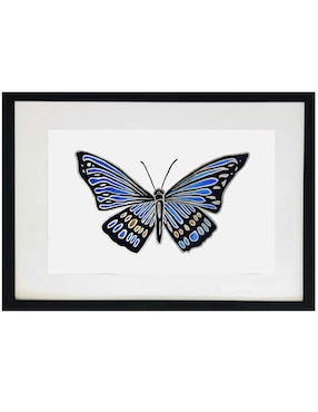 Pintura Butterfly I técnica acrílico Lune Art Gallery Mariposas