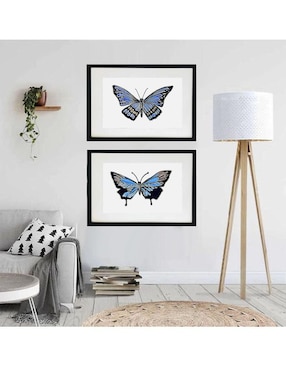 Pintura Butterfly I técnica acrílico Lune Art Gallery Mariposas