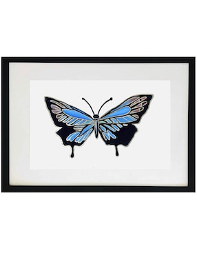 Pintura Butterfly II técnica acrílico Lune Art Gallery