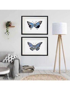 Pintura Butterfly II técnica acrílico Lune Art Gallery
