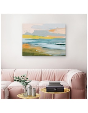 Pintura Colores junto al mar 2 técnica impresión Cuadros Jr