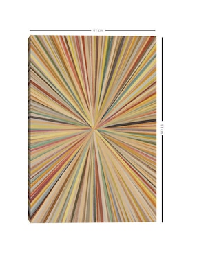 Pintura Flor de pastel abstracto técnica impresión Cuadros Jr