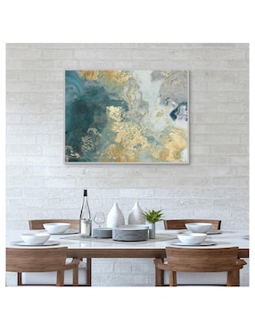 Pintura Ocean Splash II técnica impresión Cuadros Jr