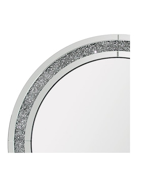 Espejo circular Bluebell & Co. Silver Line