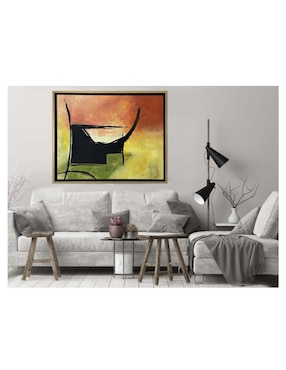 Pintura Caos Lucido 4 Vistas técnica mixta Lune Art Gallery