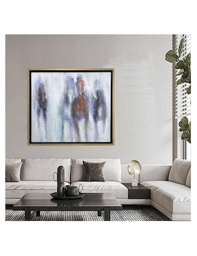 Pintura Caballos Salvajes técnica mixta Lune Art Gallery AnimalArt