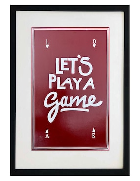 Pintura Let's Play A Game II técnica acrílico Lune Art Gallery