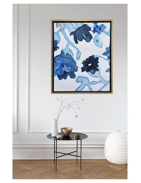 Pintura Campanulas Azules técnica acrílico Lune Art Gallery Nature