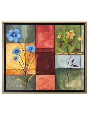 Pintura Moments técnica acrílico Lune Art Gallery Flores