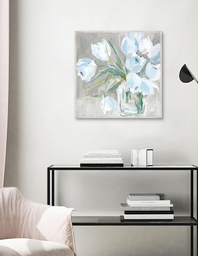 Pintura Encantador fresco técnica mixta Cuadros Jr Floral