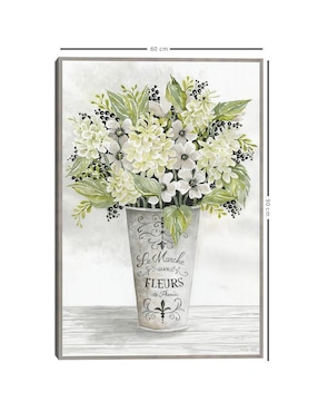 Pintura Francés I técnica mixta Cuadros Jr Floral Francés I