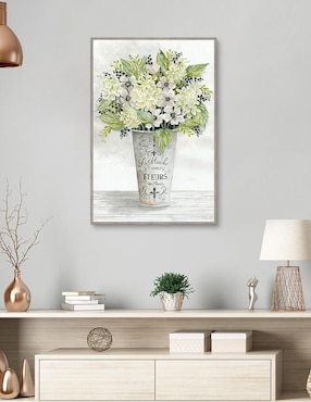 Pintura Francés I técnica mixta Cuadros Jr Floral Francés I