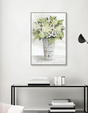 Pintura Francés I técnica mixta Cuadros Jr Floral Francés I