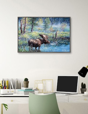 Pintura técnica mixta Cuadros Jr Animal