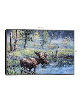 Pintura técnica mixta Cuadros Jr Animal