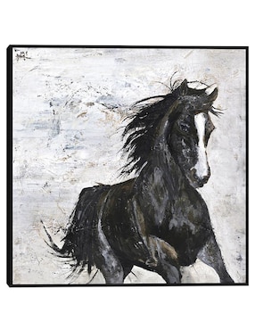 Pintura Caballo salvaje I técnica mixta Cuadros Jr Animales