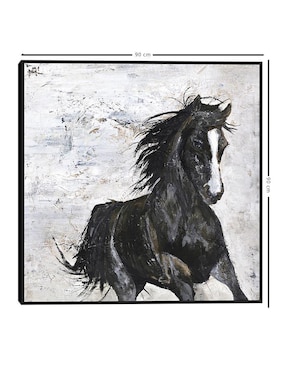 Pintura Caballo salvaje I técnica mixta Cuadros Jr Animales