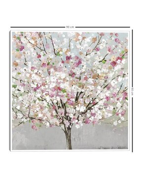Pintura Amor de primavera técnica mixta Cuadros Jr Flores