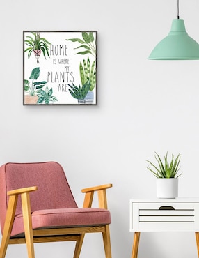 Pintura Casa de las plantas II técnica mixta Cuadros Jr Floral