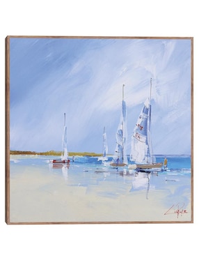 Pintura Velas Aspendale técnica mixta Cuadros Jr