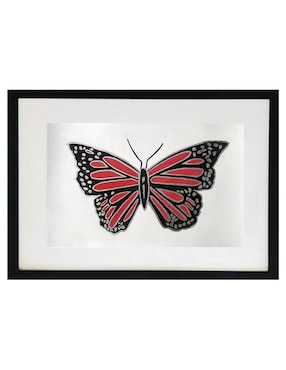 Pintura Butterfly III técnica acrílico Lune Art Gallery AnimalArt