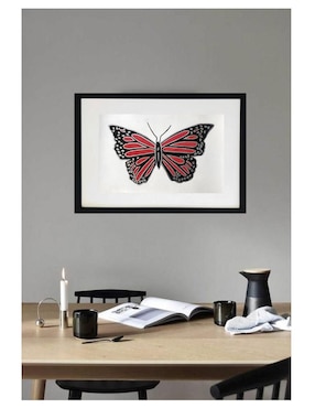 Pintura Butterfly III técnica acrílico Lune Art Gallery AnimalArt