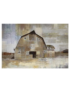 Pintura Cosecha II técnica mixta Cuadros Jr Paisaje